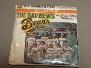 View Master ビューマスターリール H77 がんばれ!ベアーズ THE BAD NEWS BEARS 未開封セット