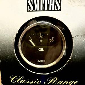 ★ Smiths Classic Range/スミス 52mm オイルプレッシャーゲージ/メーター ケーターハム/COBRA 427/289 BMC MINI ロータス 英車 新品未使用