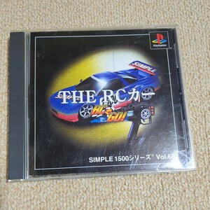 ゲームソフト　PS1　SIMPLE　1500　vol.68　THE　RCカー　TAITO　タイトー　D3　プレステ1　プレイステーション　RCでGO!