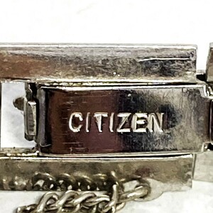 ⑤ CITIZEN シチズン ベルト バンド レディース 色 シルバー 腕時計