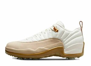 Nike Air Jordan 12 Golf "Sail/Black" 30.5cm DM9016-109