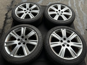 ANA10 マークXジオ 純正 アルミホイール 18×7.5J オフセット39 225/45/R18 ピレリータイヤ ☆引き取り歓迎☆千葉市若葉区から出品☆