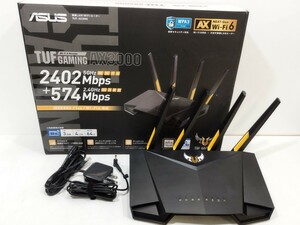 管理1040 ASUS TUF Gaming Wi-Fi 6 TUF-AX3000 無線 ルーター ゲーミングLANポート 通電のみ