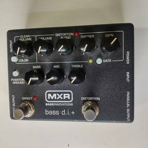 送料無料 中古 MXR M80 / M-80 BASS D.I.+　通常作動品　ベース用プリアンプ ドンシャリ ディストーション