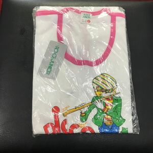 T3102 未使用 当時物 昭和レトロ 子供用 Tシャツ 140（12）サイズ 胸囲68 キッズ 国産品 ROYCE JUNIOR モダン ポップ カットソー