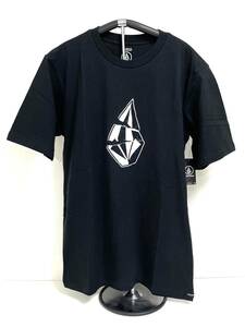 VOLCOM ボルコム AF332204BLK メンズ Mサイズ 半袖Tシャツ ロゴティー T-Shirts StoneLogoTee ブラック色 ヴォルコム 新品 即決 送料無料