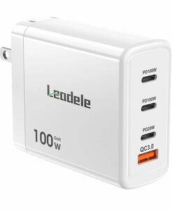 PD 100W急速充電器 100w usb 充電器　超小型 4ポート