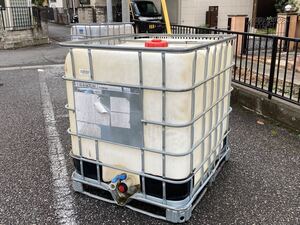 【引取限定】水タンク　貯水タンク　農業用水　高圧洗浄機　災害非常用水　1000海水貯水　給水タンク　IBCタンク　埼玉県川越市