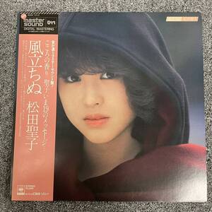 帯付/LP/松田聖子/ 『風立ちぬ』/CBS/Sony(30AH 1213)/邦楽ポップス/12inch/ NF112521