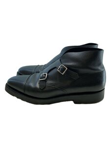 JOHN LOBB◆WILLIAMIIBOOT/ブーツ/UK8/BLK/レザー//