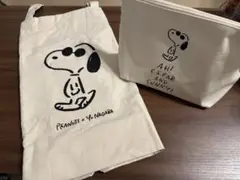 ピーナッツ×長場雄　トートバッグ　ユニクロ