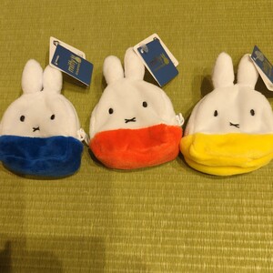 Miffyミッフィー★プチサイズリュック　3種セット　ブルー&オレンジ&イエロー