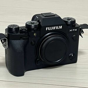 FUJIFILM X-T4 ブラック ボディ APS-Cサイズ ミラーレスカメラ 超美品