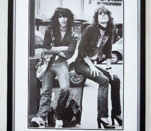 ニューヨーク・ドールズ/1973/アートピクチャー額装/Johnny Thunders/デヴィッド・ヨハンセン/New York Dolls/punk/art display