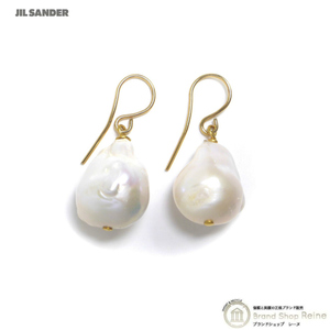 ジルサンダー （JIL SANDER） パール ピアス J11VG0027 ゴールド　両耳用（新品）