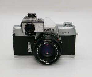 ミノルタ SR-1 MINOLTA ROKKOR 50mm F1.7 SR-METER-2付属 レンズセット フィルムカメラ 一眼レフカメラ クラシックカメラ アンティーク