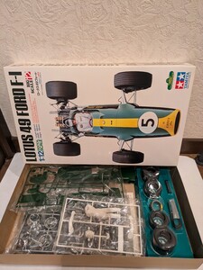 1/12 タミヤ ロータス 49 フォード 1991年 再販品 2014年版 デカール エンブレム ステッカー付き