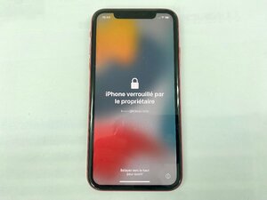 ジャンク品　アクティベーションロック　SIMフリー　iPhone 11　64GB レッド　判定〇　バッテリー：89％　本体のみ　管理番号10-32