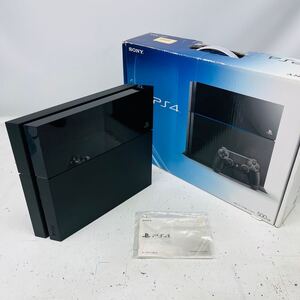 ☆1円〜☆ SONY ソニー PS4 500GB 本体 CUH-1100A FW9.60 ジェットブラック 箱付き PlayStation4 プレイステーション4 プレステ4 ③