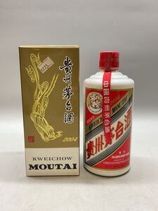 未開栓 貴州茅台酒 中国酒 KWEICHOW MOUTAI 箱付き 2004 500ml 977.6g