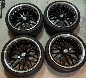 ロクサーニ　632 マルチフォルケッタ　メッシュ　21インチ×9.0j +38 114.3 5H TOYOプロクセスFD1 タイヤ　245/35R21