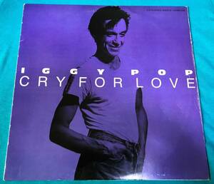 12”●Iggy Pop / Cry For Love USオリジナル盤SP-12203