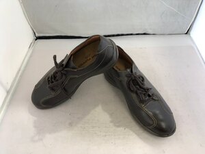 【Hush　puppies】ハッシュパピー　レースアップシューズ　ダークブラウン　レザー　24cmEEE　SY02-FTV