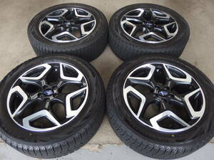 YOKOHAMA iceGUARD iG70 225/55R18 + SUBARU XV純正 4本セット