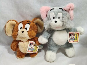 トムとジェリ－　ぬいぐるみ　セガ　TOM&JERRY　非売品　昭和レトロ　アンティーク　当時物