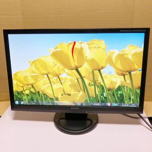 中古三菱MITSUBISHI Diamondcrysta 23型RDT233WLM-Dゲーミング/フルHD/HDMI/スピーカー内蔵　LEDディスプレイ動作品 管理番号SHY864