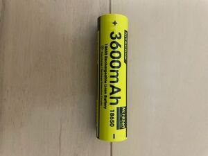 ナイトコア　NITECORE NL1836R 18650型　リチウム充電池