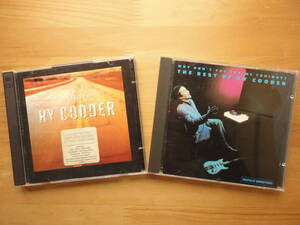 ●CD 独盤 ベスト・オブ ライ・クーダー THE BEST OF RY COODER + 米盤 2CD ベスト・サウンドトラックス music by RY COODER 個人所蔵 美品