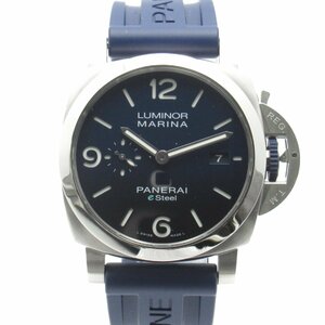 パネライ ルミノール マリーナ プロフォンド 腕時計 ウォッチ ブランドオフ PANERAI ステンレススチール 腕時計 SS/ラバー 中古 メンズ