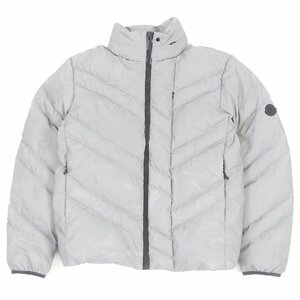 極美品□MONCLER モンクレール 22-23AW TAKAO GIUBBOTTO 反射 リフレクティブデザイン ダウンジャケット シルバー 0 正規品 メンズ