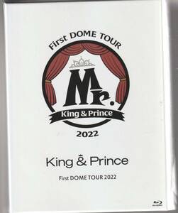 Ｋｉｎｇ ＆ Ｐｒｉｎｃｅ さん 「Ｆｉｒｓｔ　ＤＯＭＥ　ＴＯＵＲ　２０２２～Ｍｒ．～」 初回限定盤 Blu-ray２枚組、 未使用・未開封