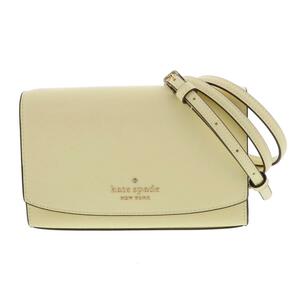 Kate spade ケイトスペード バッグ ショルダーバッグ WLR00632 Yellow レザー ステイシー スモール フラップ クロスボディバッグ