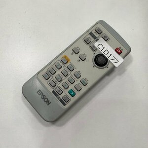 C1D177 【送料１８５円】 TV リモコン / EPSON エプソン EPSON 128079800 動作確認済み★即発送★ テレビ