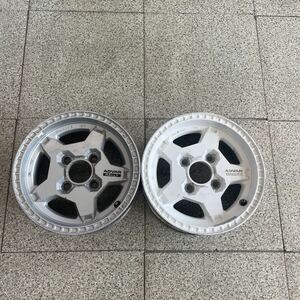 ADVAN 13インチ5.5J +20 PCD114.3 4穴 ハブ径約73mm 2本セット