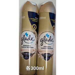 グレードglade　ポプリスプレー　ロマンティックバニラブロッサム　芳香剤　消臭　大容量2本