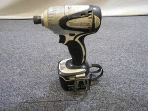 ★makita マキタ 充電式インパクトドライバ TD131D バッテリ付 中古★