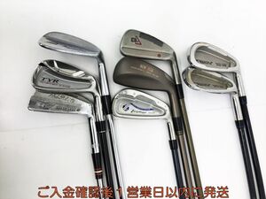 【1円】ゴルフ アイアンセット 計8本 Taylor Made /Mizuno TYR-GsGOLF/NEWDISTA ゴルフクラブ 未検品ジャンク S02-112kk/F7