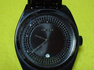 珍品　デザイン　NIXON　OWNIT　THE　MONOPOLY　腕時計　ブラック　JAPAN　MOVT