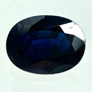 ≪天然サファイア 2.125ct≫n ◎約8.9×6.6mm ルース 裸石 sapphire 宝石 ジュエリー コランダム DA0/DB0 w2 76