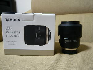 TAMRON　タムロン　SP　45㎜　F1.8　DI VC USD　NIKON　ニコン　単焦点　D780　D750　フルサイズ