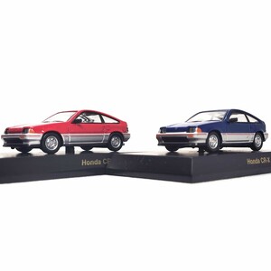 京商 1/64 ホンダ 初代 CR-X CRX AE AF AS バラードスポーツ ピュアスポーツ ミニカー Honda 峠 レトロ　昭和の名車 走り屋 1円〜 053114