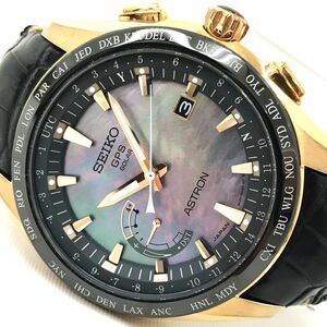 世界3500本限定 超美品 SEIKO セイコー ASTRON アストロン ノバク・ジョコビッチ 腕時計 SBXB105 GPS 衛生電波 ソーラー シェル 動作OK