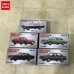 1円〜 訳あり トミカ リミテッド ヴィンテージネオ等 トヨタ カリーナ 1600 GT-R 84年式、日産グロリア セダン 200E GL 79年式 他