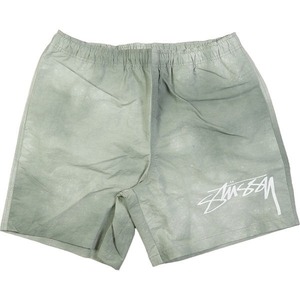 STUSSY ステューシー 24SS NYLON SHORT WAVE DYE SAGE ショーツ 灰 Size 【M】 【新古品・未使用品】 20796089