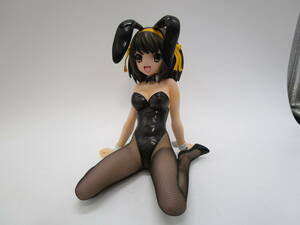 フリーイング 1/4 涼宮ハルヒの憂鬱 涼宮ハルヒ バニーVer バニーガール フィギュア FREEing BUNNY GIRL　現状品（RYEDR