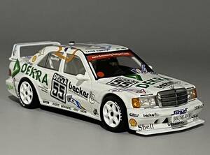 Minichamps 1/43 Mercedes Benz 190E 2.5-16 Evo2 Olaf Manthey #55 ◆ DTM Nurburgring 1992 ◆ ミニチャンプス 400 923455